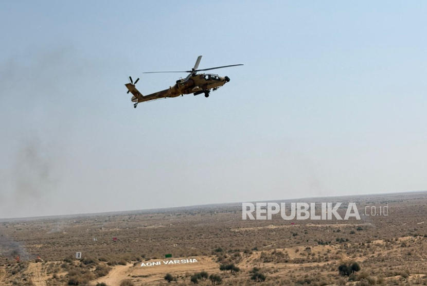 Indian Army under the Southern Command Headquarters conducted Exercise Agni Varsha 2026 at Pokhran Firing Range, Jaisalmer on Tuesday (24/2/2026).