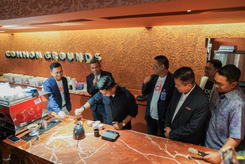 Launching ICX di Common Grounds, Menteng, Jakarta, Kamis (26/2/2026) sore.