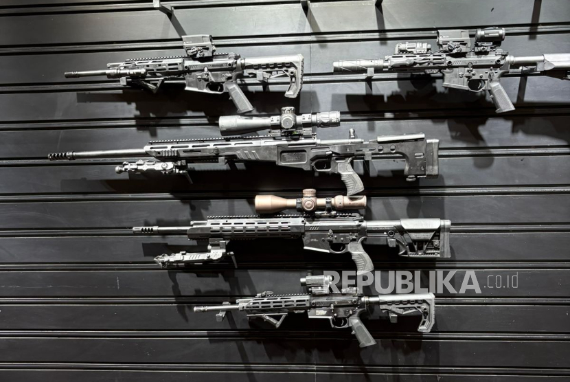 Senjata produksi SSS Defence di Bengaluru, India