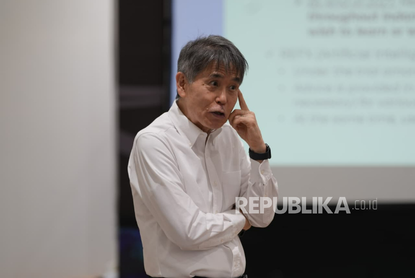 Ketua Komite Wasit dan Departemen Wasit PSSI Yoshimi Ogawa.