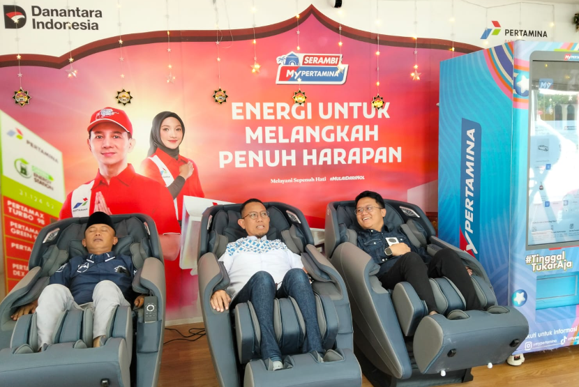 Serambi MyPertamina di Rest Area KM 57, Ada Tes Kelelahan untuk Pengemudi