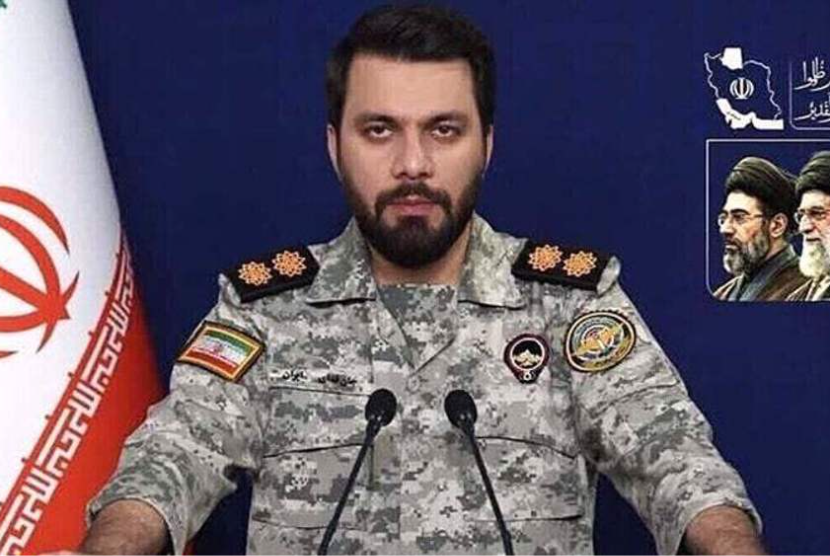 Ebrahim Zolfaghari, juru bicara Markas Besar Khatam al-Anbiya, komando pusat angkatan bersenjata Iran.