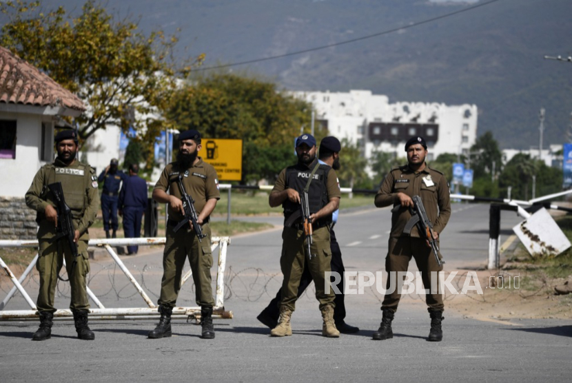 Pemandangan hotel Serena yang menjadi tuan rumah putaran terakhir perundingan perdamaian antara Amerika Serikat dan Iran, di Islamabad, Pakistan, 20 April 2026.