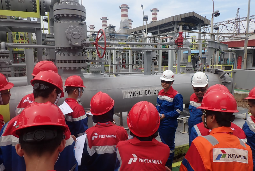 Mahasiswa Teknik se-Indonesia Sambangi Fasilitas Pipa Gas PHE ONWJ