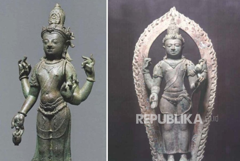 Jaksa AS di New York Kembalikan Dua Arca Buddha Abad Ke-8 Milik Indonesia
