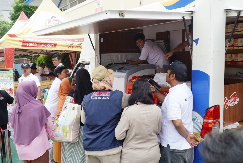 Bazar Pangan Dharma Jaya Jangkau Ratusan Permukiman