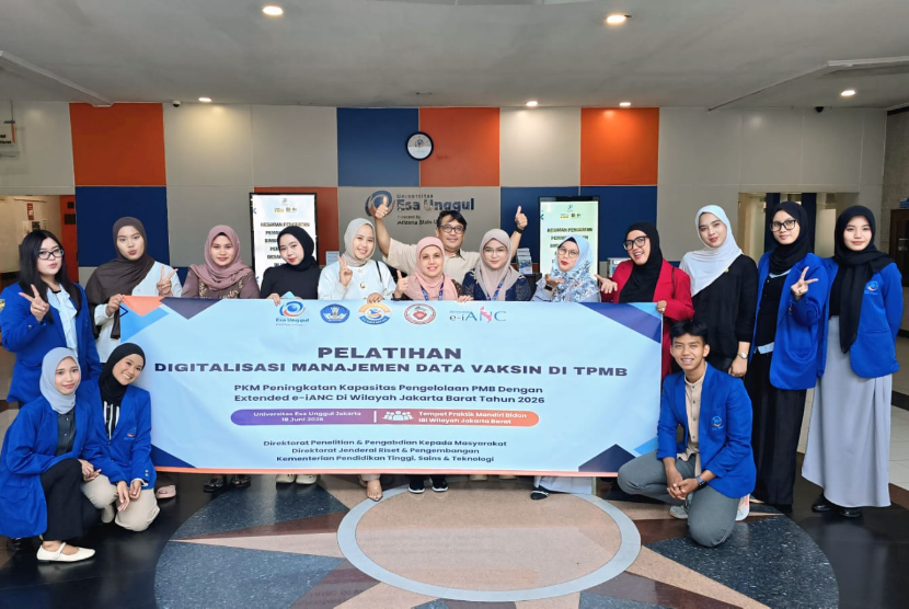 Esa Unggul Kenalkan Digitalisasi Data Vaksin