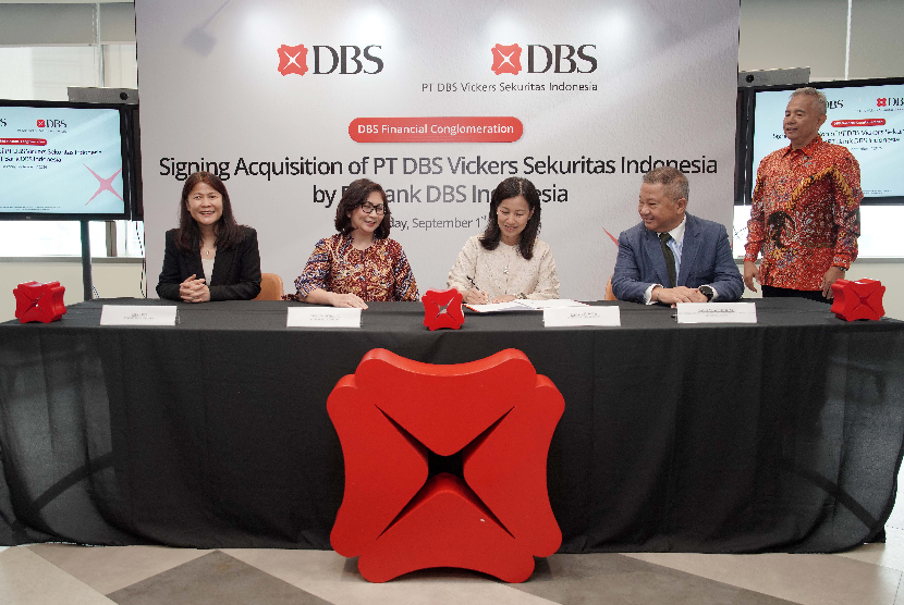 Pte Button Bank DBS Indonesia Kuasai 99 Persen Saham DBS Vickers | Republika Online