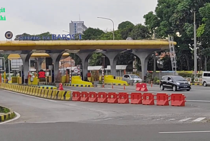 Garbang Tol (GT) Baros, Kota Cimahi, Jawa Barat.