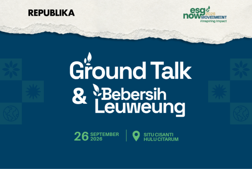 Republika menyelenggarakan ESG Now Ground Talk dan Bebersih Leuweung 2026 di kawasan Situ Cisanti, Bandung, Jawa Barat, Sabtu (26/9/2026).