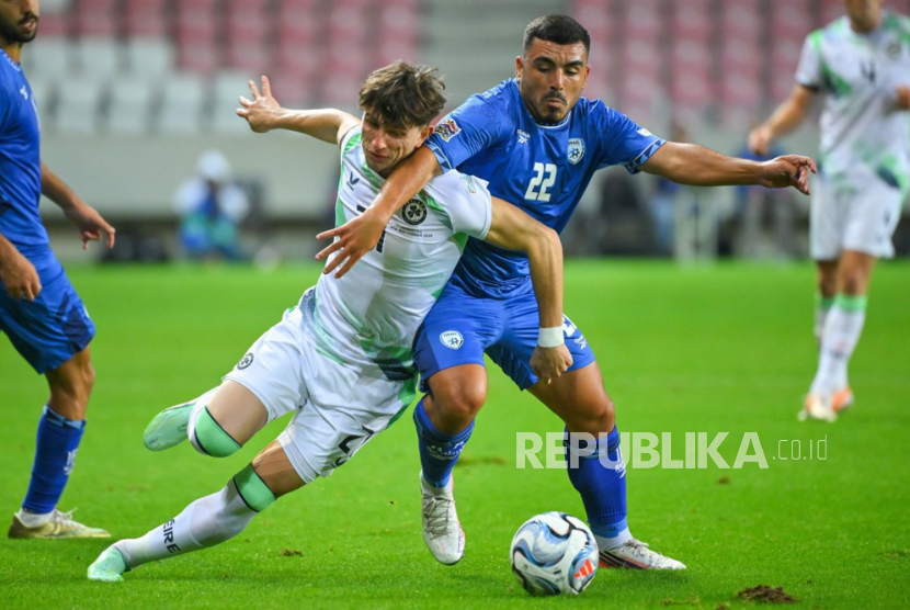 Timnas Irlandia Bantai Israel di Pertandingan Sepak Bola Kontroversial |Republika Online