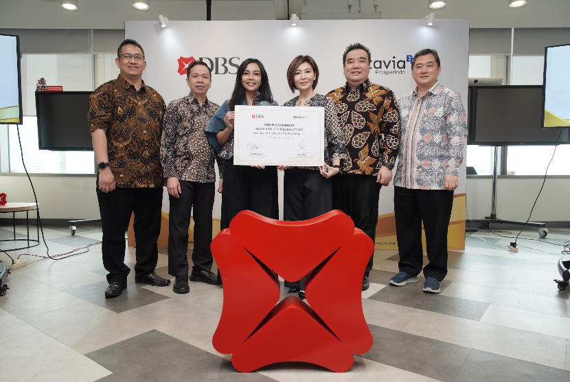 Bank DBS Indonesia dan PT Batavia Prosperindo Aset Manajemen menandatangani kerja sama penyediaan Batavia Gold Sharia Equity USD di Jakarta, Rabu (30/9/2026).