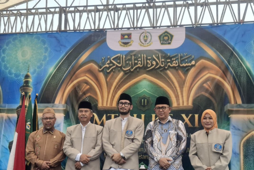 Bupati Bandung Barat Jeje Ritchie Ismail membuka MTQH XI Tingkat Kabupaten Bandung Barat. 