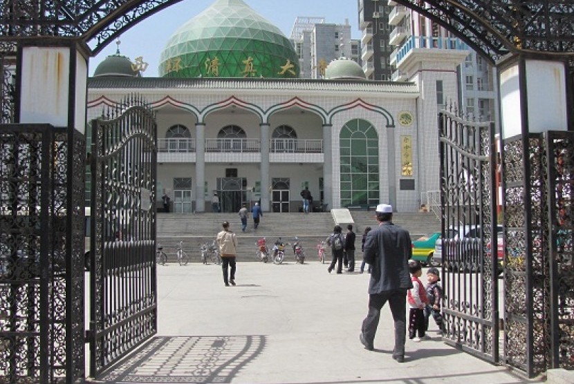 A big mosque in Beijing, China. (illustration)  