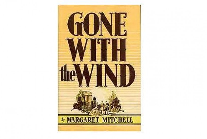 A copy of Gone with the Wind is returned to A high school library in Washington State 65 years late. (illustration)