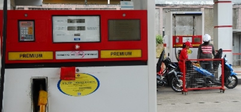 A gas station in South Jakarta. (photo file) 