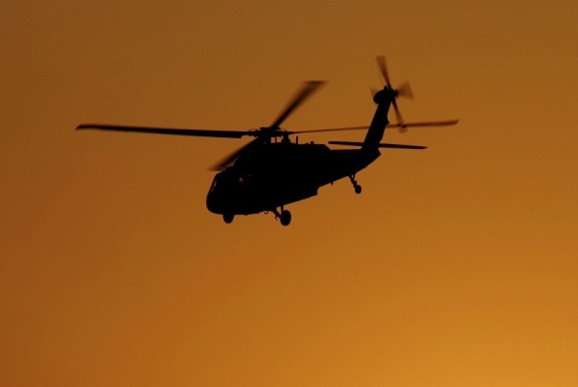 Helikopter militer AS Black Hawk 