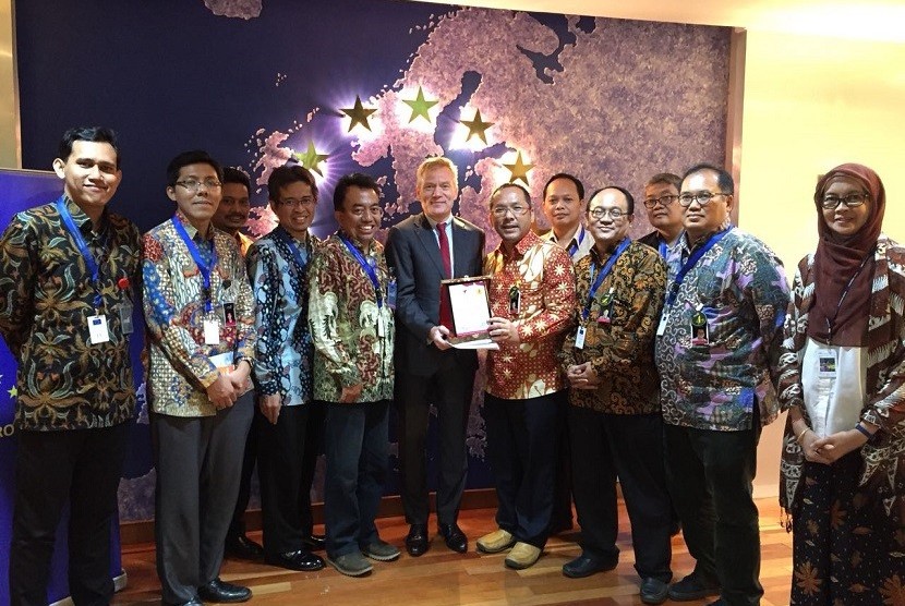ABIE mengunjungi Kedutaan Uni Eropa untuk Indonesia dan Brunei Darussalam pada Senin (12/3). 