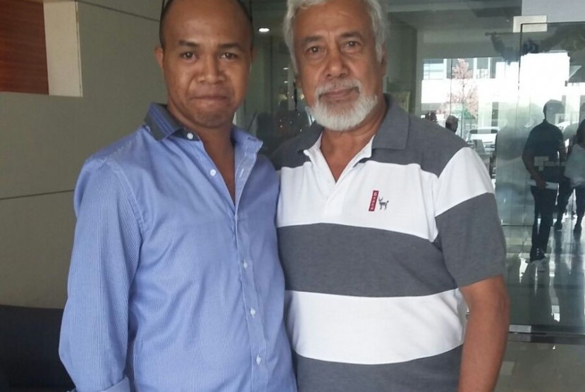 Abio Salsinha bersama xanana gusmao