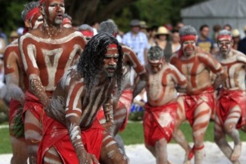 Australian Indigenous people.