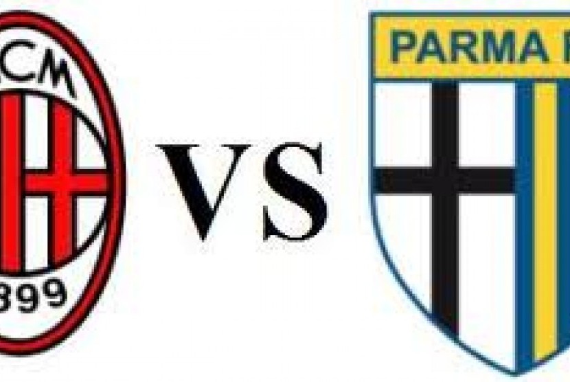 AC Milan Vs Parma (ilustrasi).