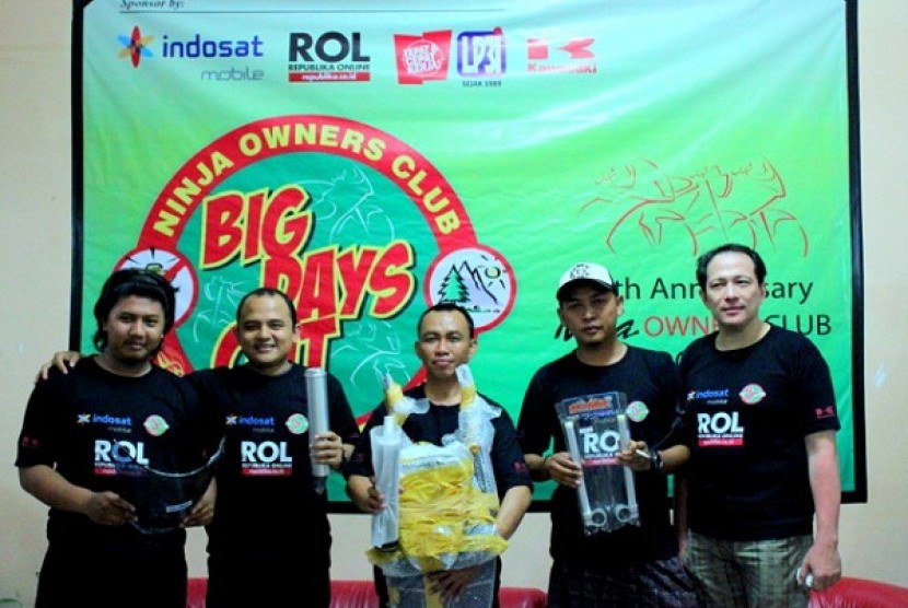 Acara Big Days Out NOC di Bogor, Jawa Barat, Ahad (16/4).