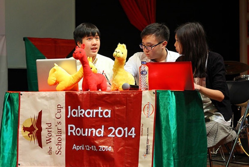 Acara debat siswa 