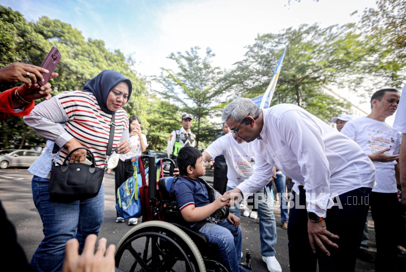 Acara Dream Festival 2025 yang digelar di Plaza Balai Kota Bandung, Ahad (29/6/2025).
