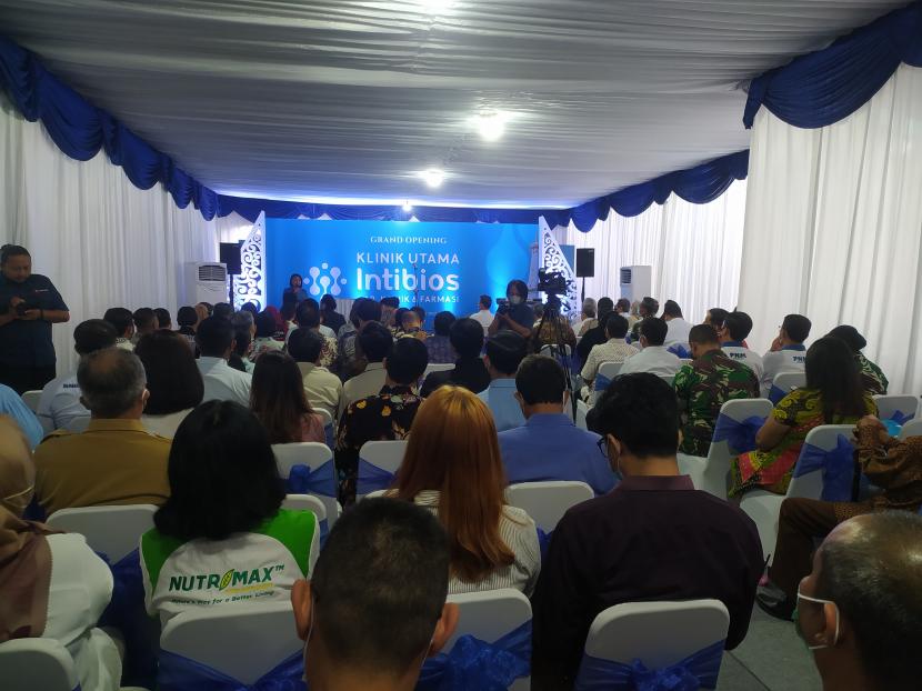 Acara Grand Launching Laboratorium Intibios di Jalan Diponegoro, Jetis Kota Yogyakarta, Senin (14/11/2022).