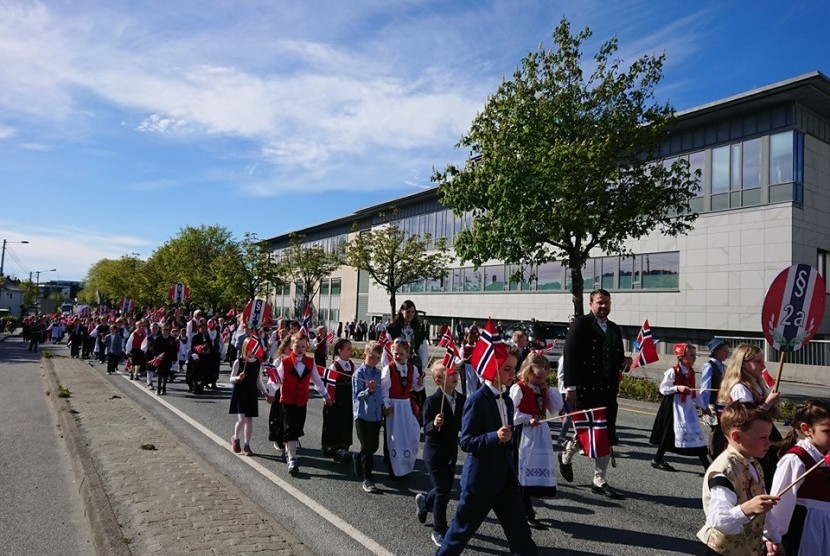 Suasa sekolah di Norwegia pada bulan puasa 2019.