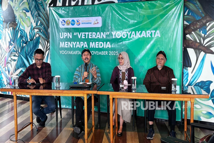 Acara media gathering bertajuk UPN Veteran Yogyakarta Menyapa Media, Kamis (21/11/2025).