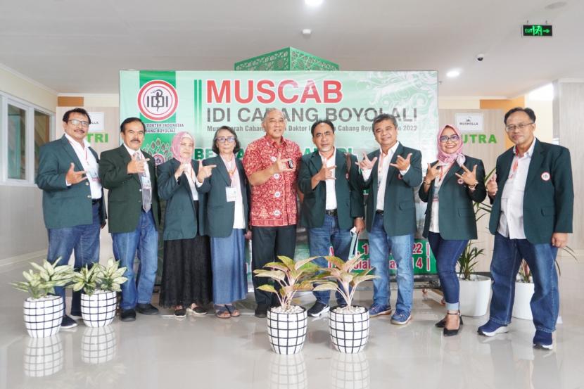  Acara Musyawarah Cabang (Muscab) yang dilangsungkan oleh Ikatan Dokter Indonesia (IDI) cabang Boyolali di Aula Lantai 4 RSI Boyolali.