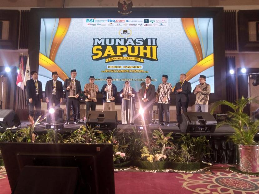 Acara pembukaan Munas II Sapuhi di Grand Sunshine Resort & Convention, Soreang, Kabupaten Bandung, Selasa 25 Juli 2023.