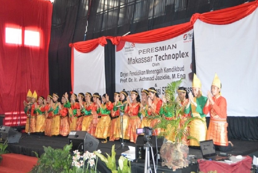 Acara peresmian Technoplex Makassar