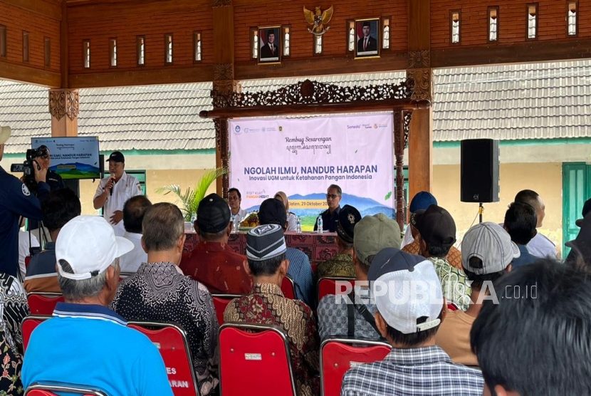 Gamagora 7 Jadi Bukti Hilirisasi Riset UGM untuk Wujudkan Ketahanan Pangan Nasional