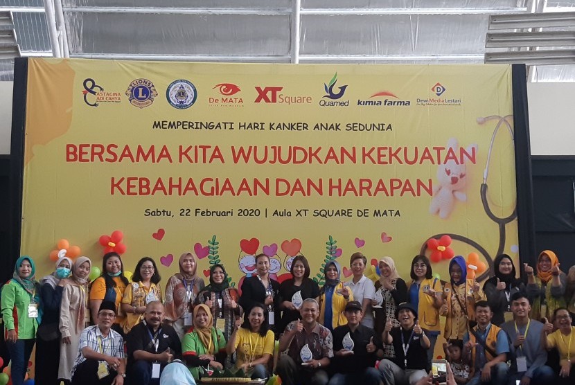 Acara Temu Survivor Penyandang Kanker Anak yang bertajuk “Bersama Kita Wujudkan Kebahagiaan dan Harapan” itu digelar di XT Square Yogyakarta, Sabtu (22/2).