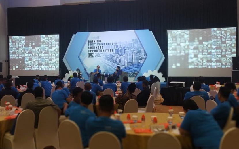 Acara Temu Tatap muka komunitas Linked In Indonesia Leaders Network di Hotel Harris Sumarecon Bekasi, 30 Maret 2022.