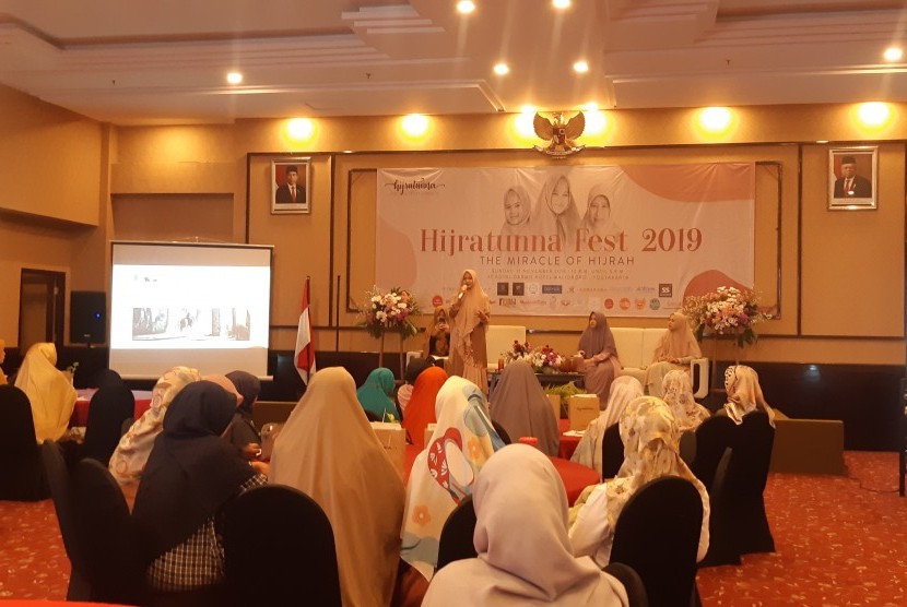 Acara 'The Miracle of Hijrah: Hijratunna Fest 2019' di Yogyakarta, Ahad (17/11) lalu.