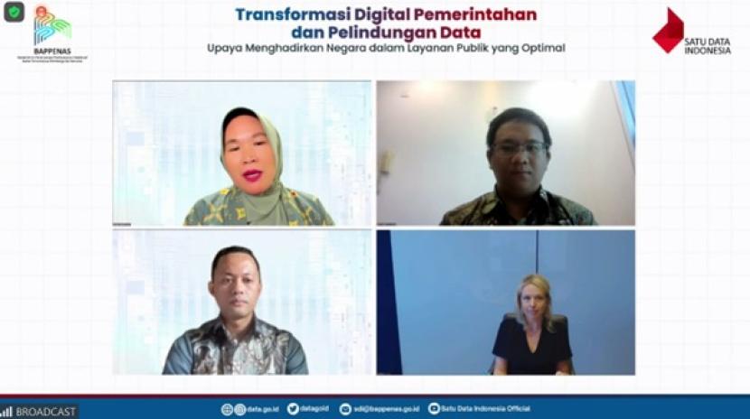 Acara Transformasi Digital Pemerintahan dan Perlindungan Data: Upaya Menghadirkan Negara dalam Layanan Publik yang Optimal diselenggarakan.