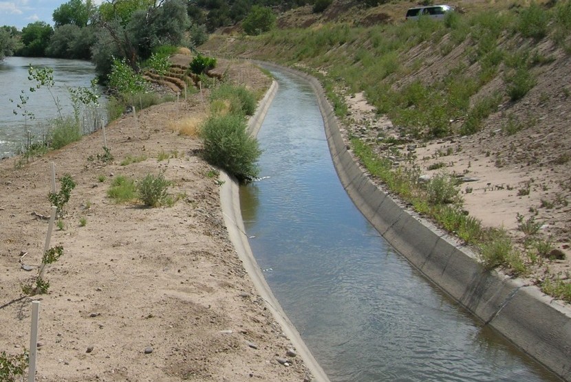 Acequia, New Mexico.