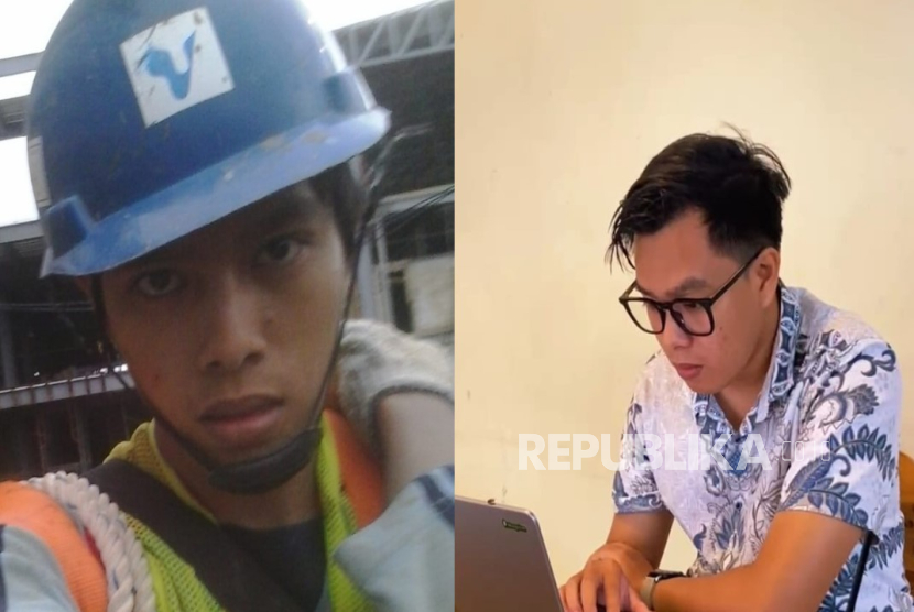 Achmad Jumandika, Program Studi Sistem Informasi tahun 2024 berhasil mengubah hidupnya dari seorang kuli bangunan hingga menjadi Senior Mobile Programmer yang mahir dalam bahasa pemrograman React Native.