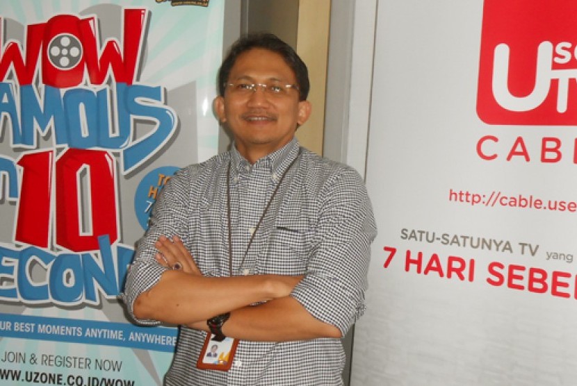 Achmad Sugiarto selaku General Manager Divisi Solusi dan Konvergensi PT Telkom