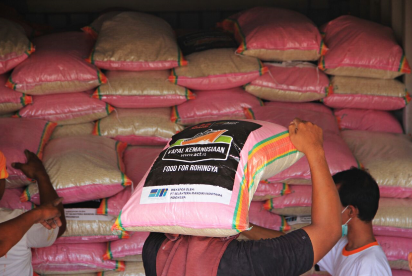 ACT akan salurkan 2.000 ton beras untuk pengungsi Rohingya di Bangladesh.