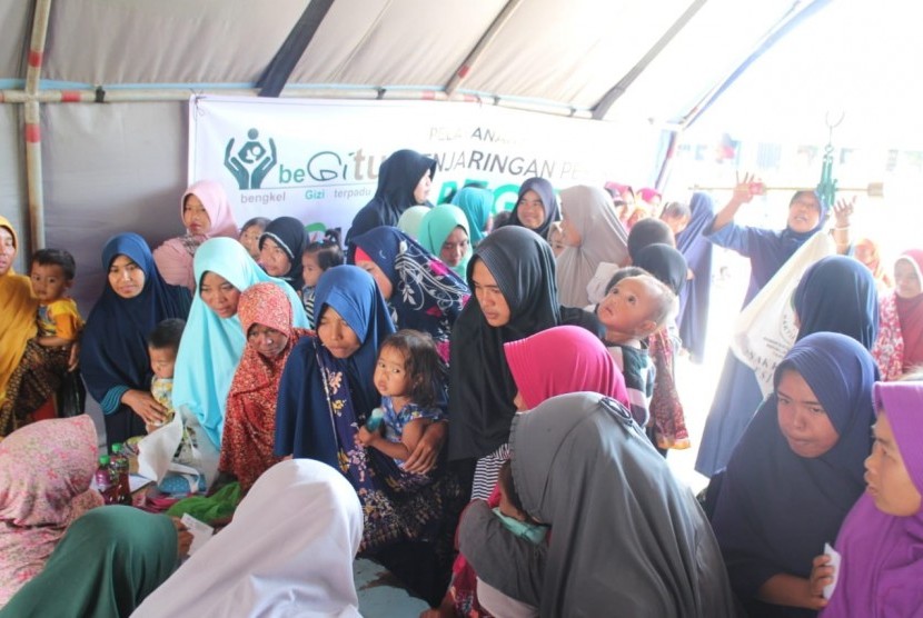 ACT dan Puskesmas Sembalun menyelenggarakan program Bengkel Gizi Terpadu  (BGT) di Sembalun guna mengurangi malnutrisi. 