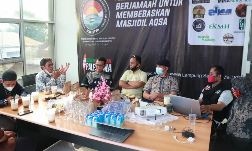ACT Lampung gelar diskusi soal Palestina bersama Al Aqsa Working Group Lampung dan Mi