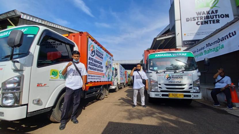 ACT luncurkan Gerakan Sedekah Pangan Nasional di Waqf Distribution Center (WDC), (ilustrasi). 