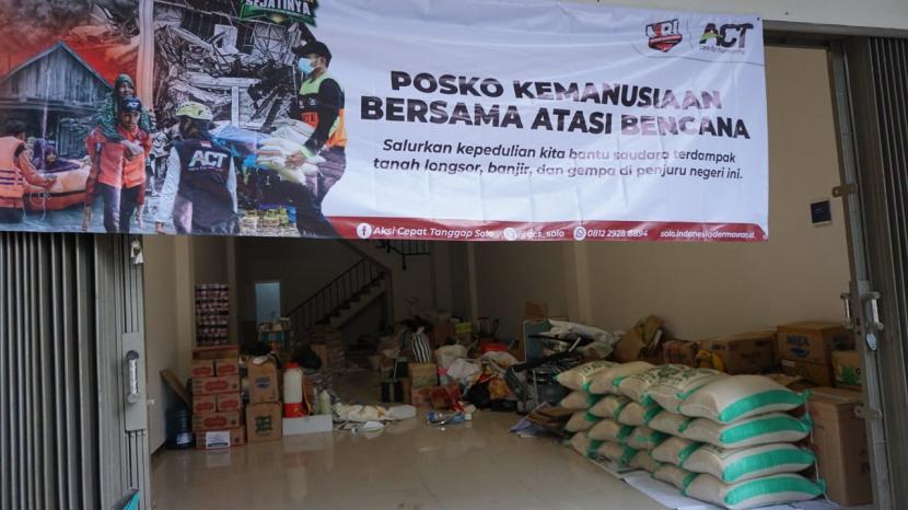ACT Solo mendirikan posko kemanusiaan tersebar di wilayah Solo Raya untuk mengelola bantuan yang akan disalurkan ke wilayah bencana di Sulawesi Barat dan Kelimantan Selatan.