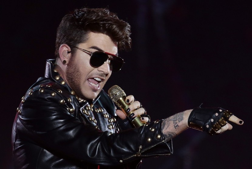 Konser streaming Adam Lambert akan digelar 29 Januari Live untuk seluruh dunia (Foto: penyanyi Adam Lambert)