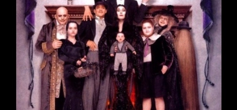 Addams Family, para tokoh fiksi yang diambil dari nama belakang penciptanya, Charles Addams