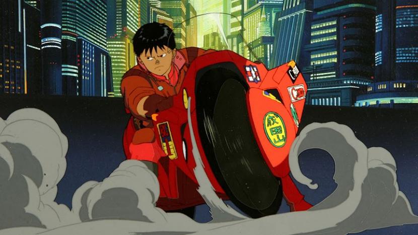 Adegan dalam film Akira.